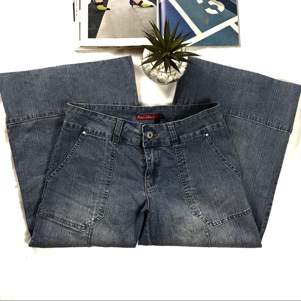 Keep in touch Denim Wide Culottes Size 11/12